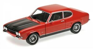 【送料無料】ホビー　模型車　車　レーシングカー フォードカプリハンドルford capri rs 2600 rougenoir 1970 lhd