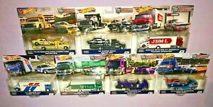 【送料無料】ホビー　模型車　車　レーシングカー ホットホイールチーム7x 2019 hot wheels team transport car culture 4 7 8 9 16 17 18 ****