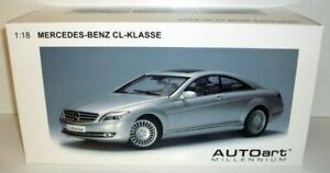 【送料無料】ホビー　模型車　車　レーシングカー メルセデスベンツシルバーautoart 118 76164 mercedes benz clklasse silver