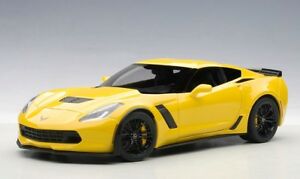 【送料無料】ホビー　模型車　車　レーシングカー シボレーコルベットイエローモデルカー71263 autoart 118 chevrolet corvette c7 z06 yellow model cars