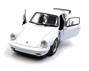 【送料無料】ホビー　模型車　車　レーシングカー ポルシェターボスポーツモデルseporsche 911 turbo 930 voiture sport modele auto blanc masstab 13 4 licence