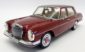 【送料無料】ホビー　模型車　車　レーシングカー スケールモデルメルセデスベンツnorev 118 scale model car 183431 1968 mercedes benz dark red