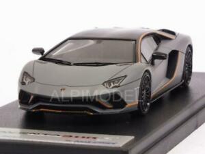 【送料無料】ホビー　模型車　車　レーシングカー ランボルギーニlamborghini aventador s 2016 grigio acheso 143 looksmart ls468se