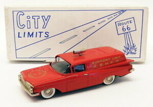 【送料無料】ホビー　模型車　車　レーシングカー スケールシボレーサポートユニットcity limits 143 scale cl1 1959 chevrolet delivery support unit shfd