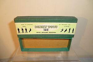 【送料無料】ホビー　模型車　車　レーシングカー モデルスタッフメガレアdinky toys modele 160 royal artillery personnel set boite vide seul mega rare