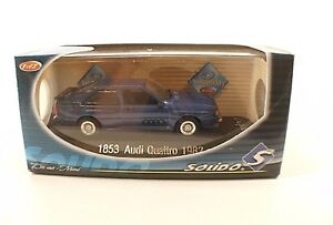 【送料無料】ホビー　模型車　車　レーシングカー アウディクアトロボックスオンsolido n1853 audi quattro 1982 143 en boite