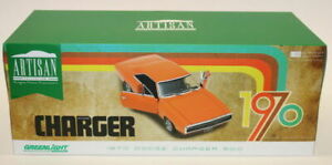 【送料無料】ホビー 模型車 車 レーシングカー スケールモデルオレンジgreenlight 118 scale model car 19028 1970 dodge charger 500 orange