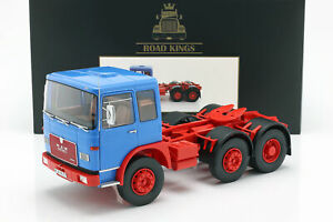 【送料無料】ホビー　模型車　車　レーシングカー トターm a n16304 f7 tete de tracteur annee 1972 bleurouge 118 road kings