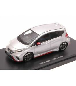 【送料無料】ホビー　模型車　車　レーシングカー ノートパワーニスモシルバーnissan note epower nismo 2017 silver 143