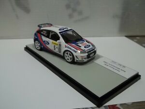 【送料無料】ホビー　模型車　車　レーシングカー レーシングフォードフォーカスレracing 43 ford focus wrc ralli di montecarlo 2000 mc rae