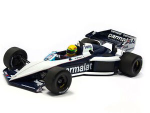 【送料無料】ホビー　模型車　車　レーシングカー アイルトンセナブラバムayrton senna brabham bmw bt52b 1983 118