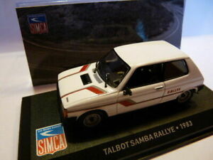【送料無料】ホビー　模型車　車　レーシングカー ネットワークラリードアsim25f voiture 143 ixo altaya simca talbot samba rallye 1983 civile 3 portes