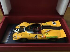 【送料無料】ホビー　模型車　車　レーシングカー フェラーリ＃スケールモデルボックスtrl 1968 ferrari 350 p4 can am 4 118 scale resin limited model in box