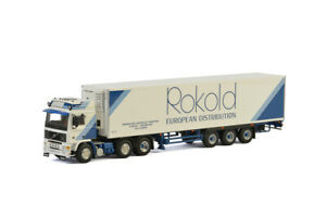 【送料無料】ホビー 模型車 車 レーシングカー ボルボモデルwsi models volvo f12 rokold