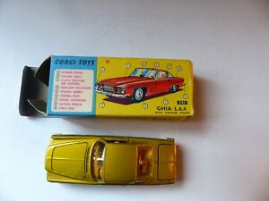 【送料無料】ホビー　模型車　車　レーシングカー コーギーギアオリジナルボックスオンcorgi toys 241 ghia l64 en citronor excellent avec boite dorigine