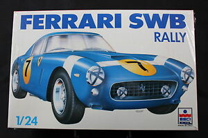 【送料無料】ホビー　模型車　車　レーシングカー フェラーリラリーレアバージョンyd002 esci 124 maquette voiture 3067 ferrari swb rally rare version｜hokushin