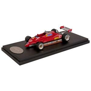 【送料無料】ホビー　模型車　車　レーシングカー トロンフェラーリビルヌーブプレゼンテーションtron 143 1982 ferrari 126 c2 villeneuve presentation