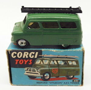 【送料無料】ホビー　模型車　車　レーシングカー ビンテージベッドフォードvintage corgi toys 405 bedford utilecon afs tender