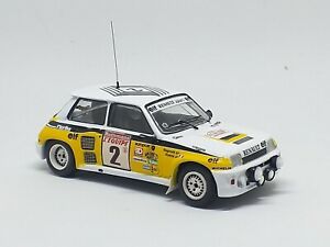 【送料無料】ホビー　模型車　車　レーシングカー ユニークターボナイトラリーツールドコルスunique 1 43 r 5 turbo tdc nuit ragnotti rallye tour de corse 1983 29,237円