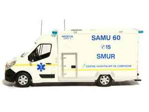 【送料無料】ホビー　模型車　車　レーシングカー ルノートラックマスターシリーズperfex 143 camion renault master 3 caison samu 60 oise serie limitee