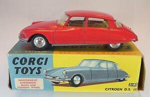 【送料無料】ホビー　模型車　車　レーシングカー コーギーシトロエンボックスcorgi toys 210 s citroen ds19 rouge dans neuf dans sa boite 5371