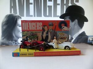 【送料無料】ホビー　模型車　車　レーシングカー コーギーセットcorgi gift set 40 the avengers 29