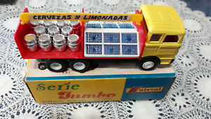 【送料無料】ホビー 模型車 車 レーシングカー メルセデストラックguisval camion mercedes cervezas limonadas numero 452apertura de puertas