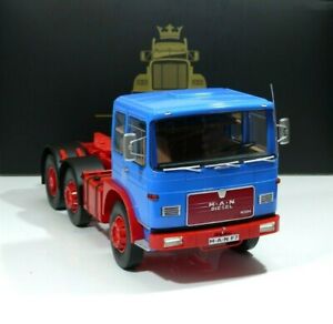 【送料無料】ホビー　模型車　車　レーシングカー トターヘッドm a nf7 tete de tracteur 16304 annee 1972 bleurouge roadkings 118