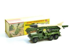 【送料無料】ホビー　模型車　車　レーシングカー ジョンミサイルランチャーdinky 665 honest john missile launcher｜hokushin