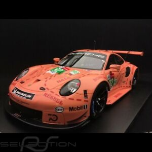 【送料無料】ホビー　模型車　車　レーシングカー ポルシェタイプルマンピンクブタスパークporsche 911 rsr type 991 vainqueur 24h du mans 2018 n 92 cochon rose 118 spark｜hokushin
