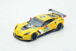 【送料無料】ホビー　模型車　車　レーシングカー スパークシボレーコルベット＃ギャビンミルナーテイラールマンspark chevrolet corvette c7r 64 gavinmilnertaylor winner le mans 2015 118