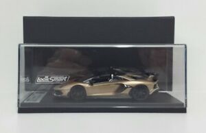 【送料無料】ホビー　模型車　車　レーシングカー ランボルギーニロードスターオロlooksmart 143 modellino auto stradale lamborghini aventador roadster 2019 oro