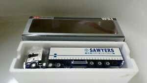 【送料無料】ホビー　模型車　車　レーシングカー スカニアトップライントラックトレーラーwsi scania topline 6x2 sawyers transport 150 tekno corgi camion remorque tekno