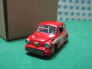 【送料無料】ホビー　模型車　車　レーシングカー ビンテージフィアットアバルトキットvintage fiat 600 abarth 1967 143 ar 15 kit monte