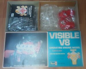 【送料無料】ホビー　模型車　車　レーシングカー オペレーティングエンジンモデルキットrevell visible v8 operating engine 14 model kit