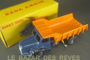 【送料無料】ホビー 模型車 車 レーシングカー フランスバケットキャリアボックスオンdinky toys france berliet benne carrieres ref 34 a boite lot a