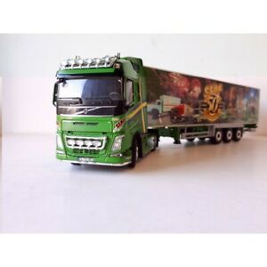 【送料無料】ホビー　模型車　車　レーシングカー ボルボトレーラーvolvo fh 04 avec remorque frigorifique wsi 150 ref 013032