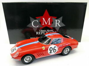 【送料無料】ホビー　模型車　車　レーシングカー スケールフェラーリ＃ルマンパルマcmr 118 scale resin 037 ferrari 275 gtb 26 le mans 1966 biscaldi parme