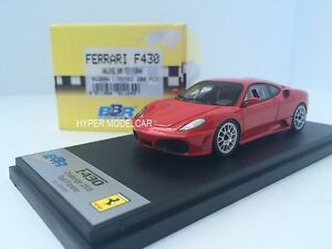 【送料無料】ホビー　模型車　車　レーシングカー モデルフェラーリチャレンジテストフィオラノレッドbbr model 143 ferrari f430 challenge 2005 test fiorano red art bg289a