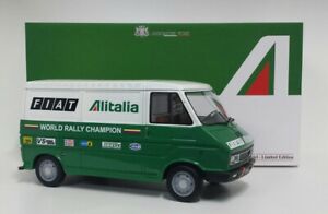 【送料無料】ホビー　模型車　車　レーシングカー トラックフィアットオートラリーランチアmodellino 118 camion furgone fiat 1977 assistenza auto rally lancia laudoracing