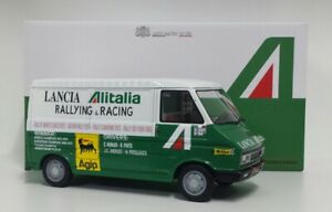 【送料無料】ホビー　模型車　車　レーシングカー トラックアリタリアフィアットラリーmodellino 118 camion furgone fiat alitalia assistenza auto rally laudoracing