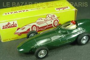 【送料無料】ホビー　模型車　車　レーシングカー フランスシリーズボックスオンリムsolido france serie 100 vanwall ref 104 boite jantes moulees