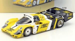 【送料無料】ホビー 模型車 車 レーシングカー ポルシェルマンeスケール1985 porsche 956b gagnant le mans voiture modelisme en 118 echelle par spark