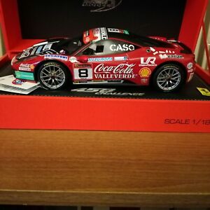 【送料無料】ホビー　模型車　車　レーシングカー フェラーリモンツァチャレンジbbr ferrari 458 defi monza 118｜hokushin 36,387円