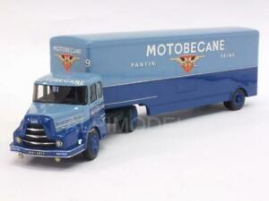 【送料無料】ホビー　模型車　車　レーシングカー トレーラunic izoard motobecane with trailer 143 perfex 202