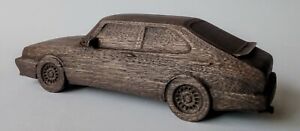 【送料無料】ホビー　模型車　車　レーシングカー カットスポーツモデルアートsaab 900 coupe sports car wood model car handmade automotive art collectible 35,737円