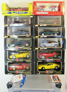 【送料無料】ホビー　模型車　車　レーシングカー モデルコレクションune collection de 12 modele 118 voitures debut annees 90