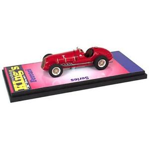 【送料無料】ホビー　模型車　車　レーシングカー モデルフェラーリ＃テストモデナアルベルトアスカリkings modeles 143 1949 ferrari 125 t modena test alberto ascari｜hokushin