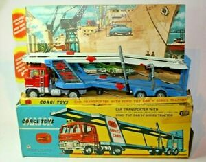 【送料無料】ホビー　模型車　車　レーシングカー コーギーシリーズオリジナルキャリアボックスcorgi 1138 carrimore h serie voiture, transporteur vnm en boite dorigine