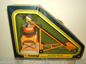 【送料無料】ホビー　模型車　車　レーシングカー コーギーモデルサイロエレベーターボックスcorgi toys model gs43 silo amp; grain elevator vn en parfait etat, dans sa boite